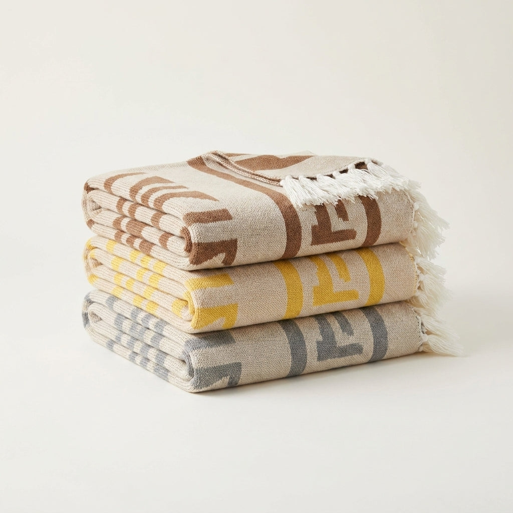 Solstice Stripe Throw image 1